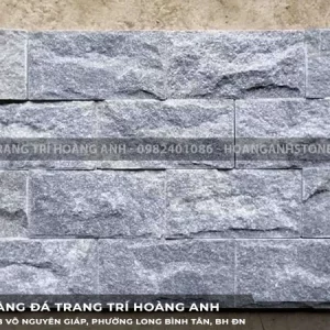 Đá bốc 10x20 đen ánh kim