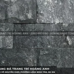 Đá bốc 15x30 đen ánh kim