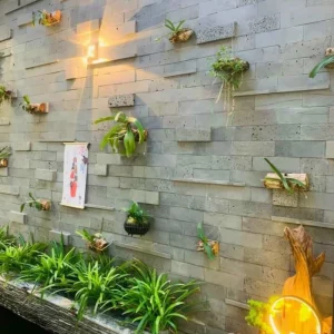 Đá ốp tường tổ ong 3D
