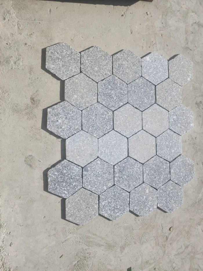 Đá suối lau lục giác
