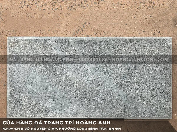 Đá lát sân xanh thanh hóa mặt băm 30x60x2