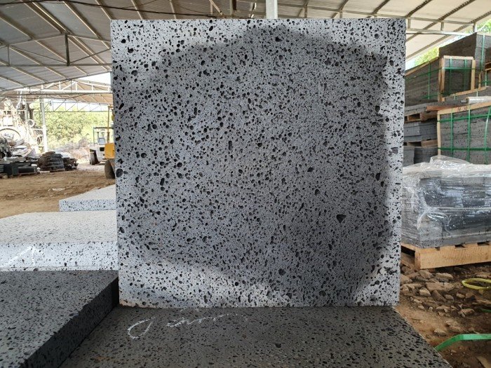 Đá bazan núi lửa 300*300*30 mm