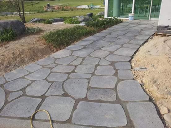 Đá lát sân Bước dạo 5cm