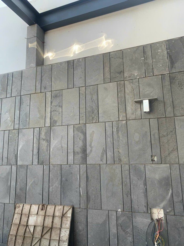 Đá tổ ong ốp tường ghép 3size